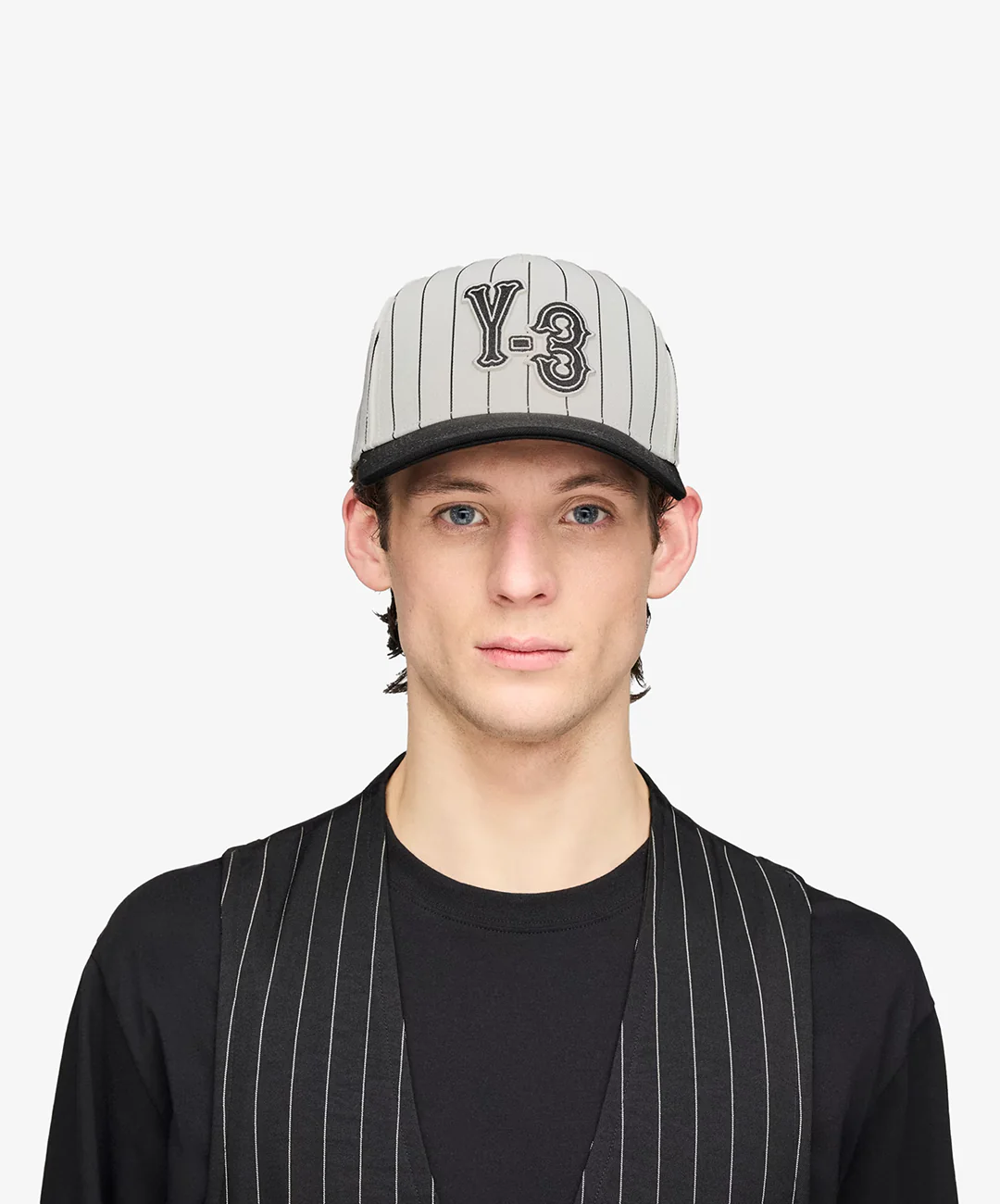Y-3 | Y-3 PINSTRIPE CAP { CHALK WHITE - Image 2