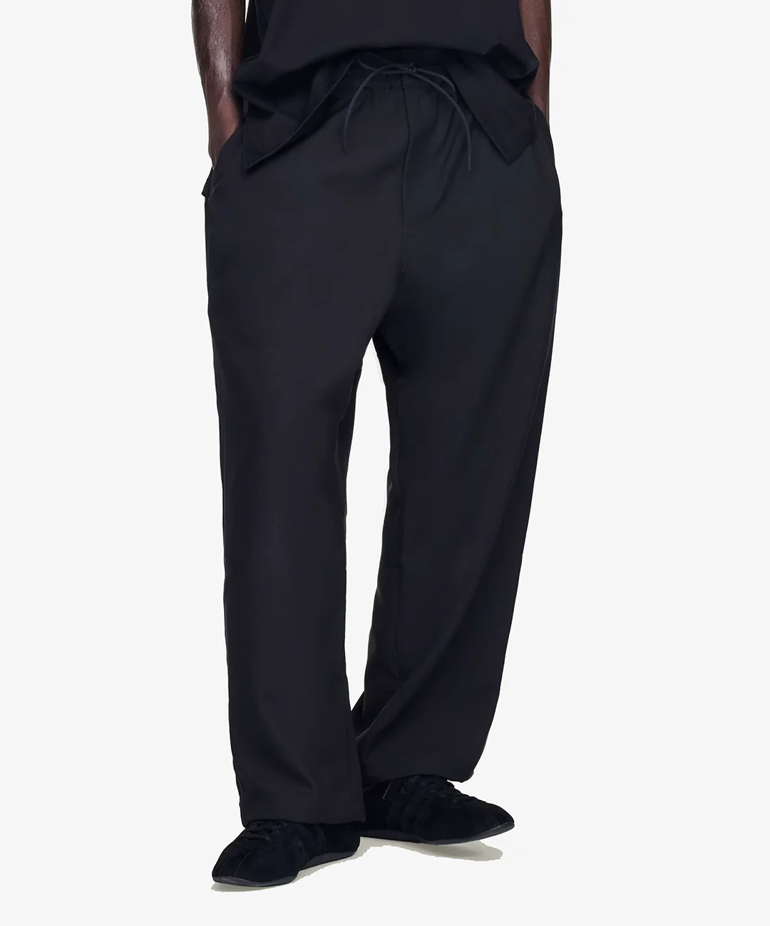 Y-3 | Y-3 SPORT UNIFORM TRACK PANTS { BLACK