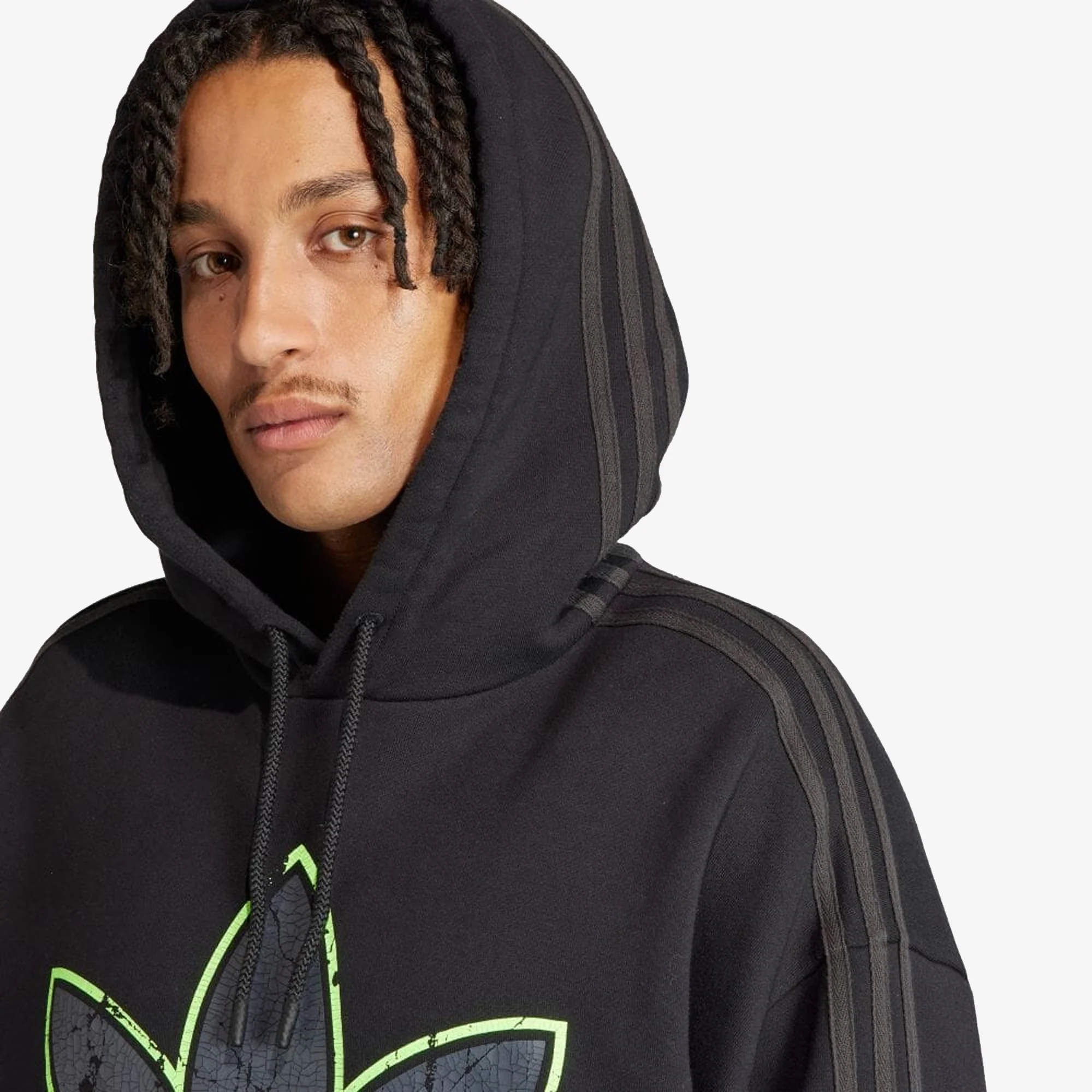 Adidas Originals | YOUTH OF PARIS HOODIE { CARBON - Image 3