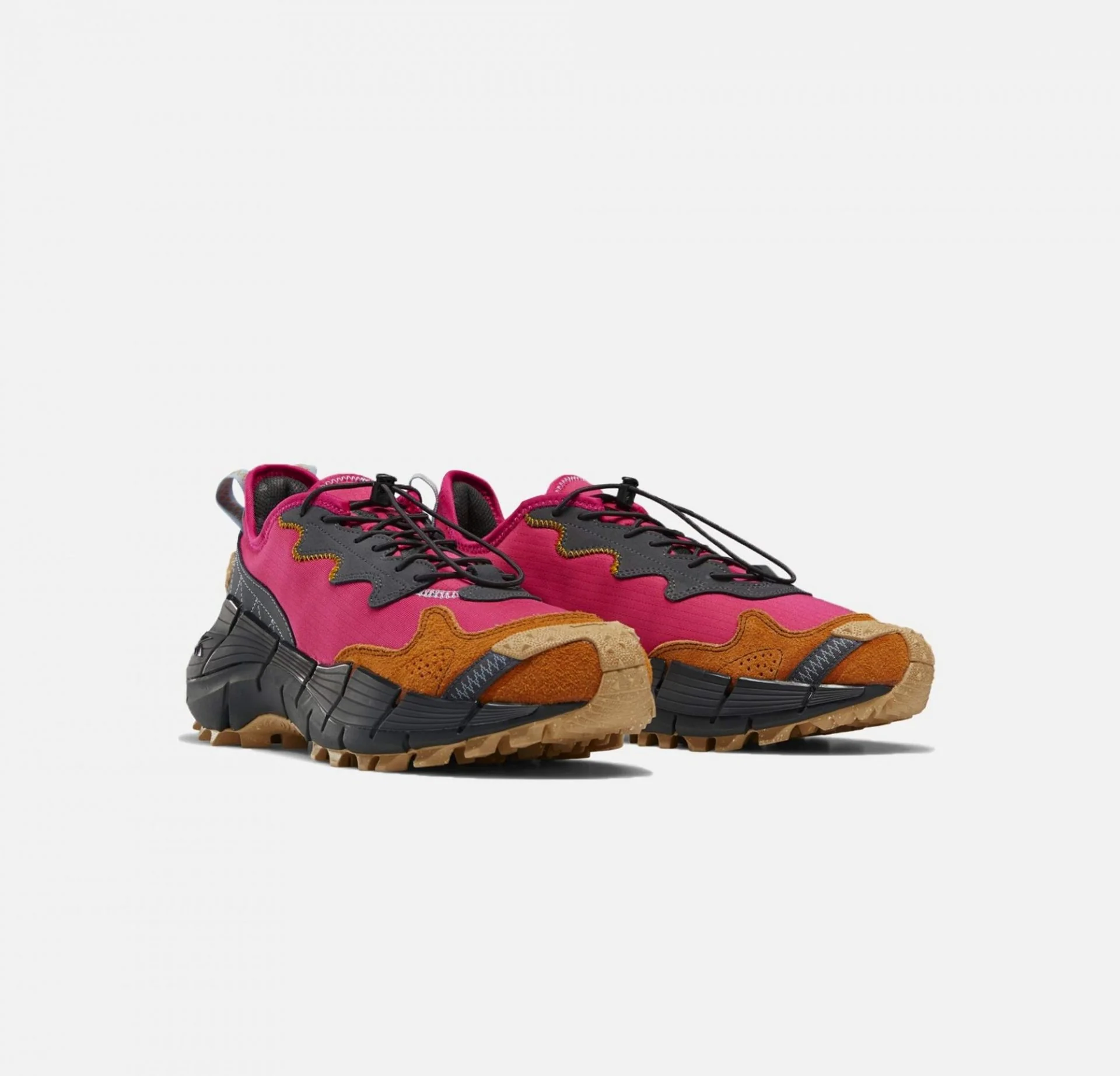 Reebok | ZIG KINETICA II EDG { PURSUIT PINK / BROWN MALT - Image 2