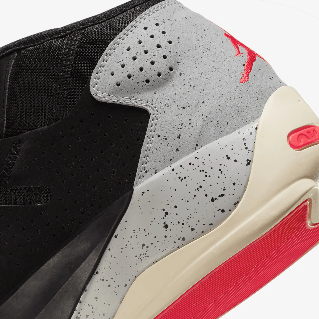 Nike | ZION 2 PF { BLACK/SIREN RED - Image 5