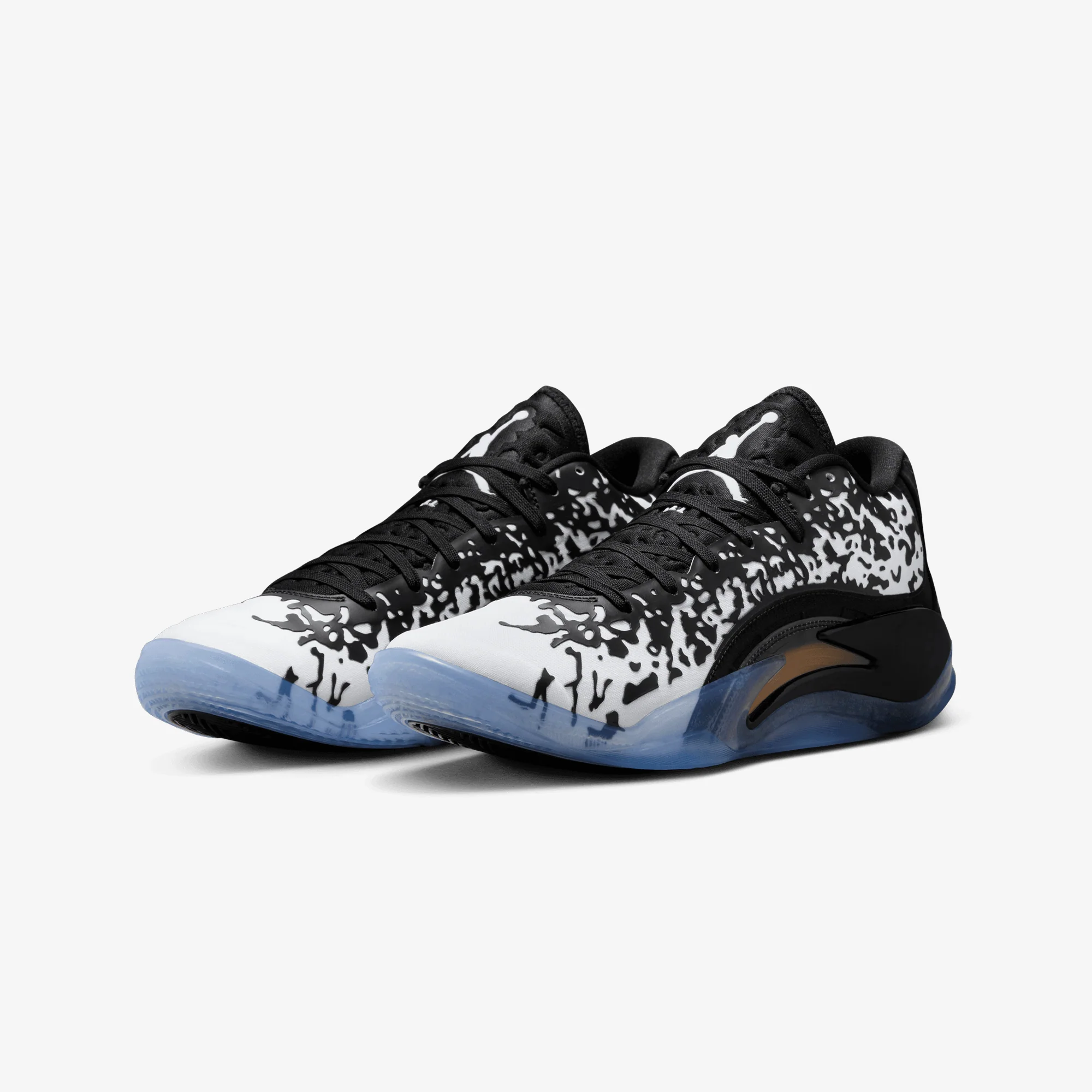 Jordan | ZION 3 PF { BLACK/WHITE-LASER ORANGE-CITRON PULSE - Image 2