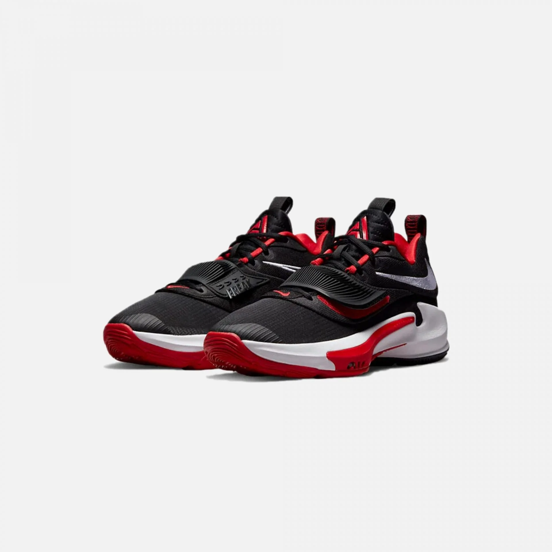 Nike | ZOOM FREAK 3 { BLACK / UNIVERSITY RED - Image 2